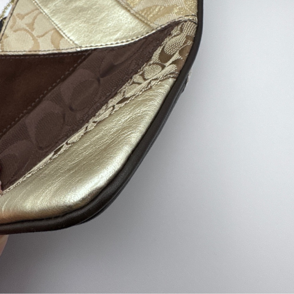 Coach Multicolor Patchwork Wristlet - image 6